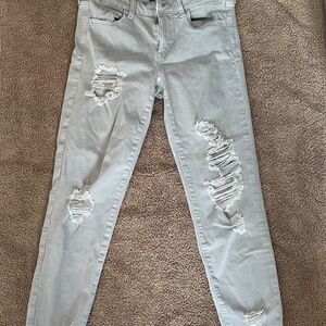 Size 8 Gray Jeans